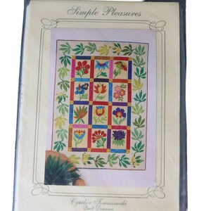 Quilt Pattern Simple Pleasures Tropical Whimsy Cynthia Tomaszewski NEW